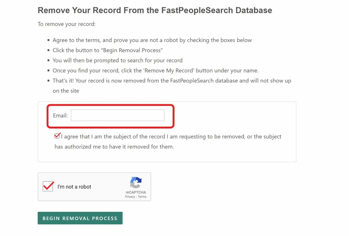 fastpeoplesearch opt out