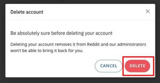 how to delete reddit accounts and remove personal information