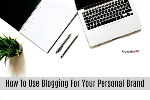 how to use blogging for your personal brand