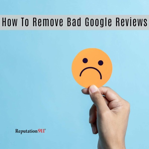 how to remove negative google reviews
