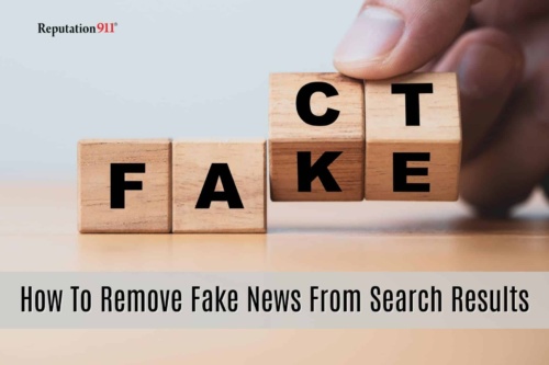 How to Remove False Information From Search Results