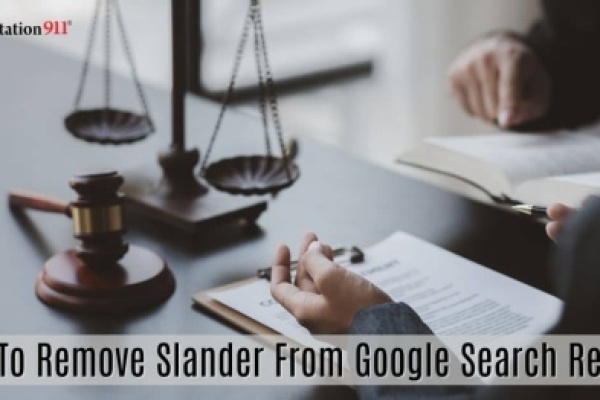 remove slander from google
