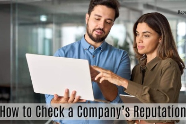 how to check a company's reputation