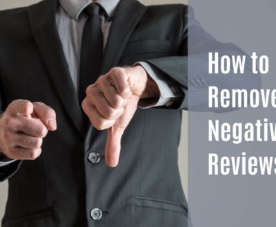 removing negative reviews from google