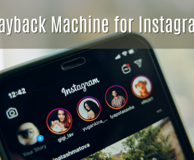 Wayback Machine for Instagram