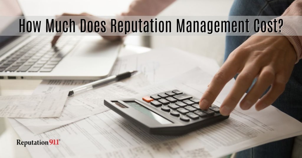 online reputation management cost