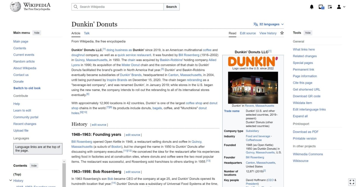 can you create a wikipedia page for your company