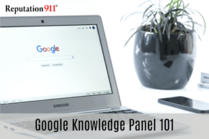 google knowledge panel reputation911