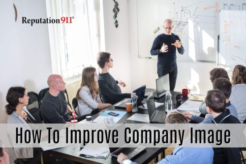 how to improve company image and reputation