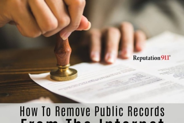 how to remove public records from the internet