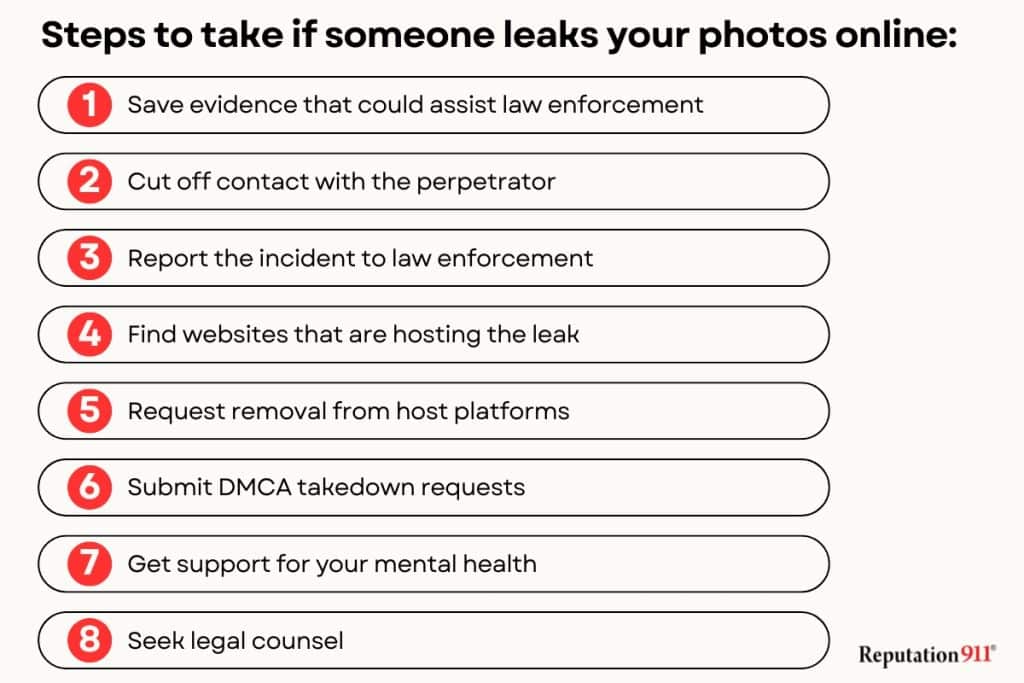 Remove Your Leaked Images From The Internet: 6 Steps