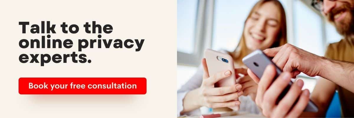 online privacy consultation CTA