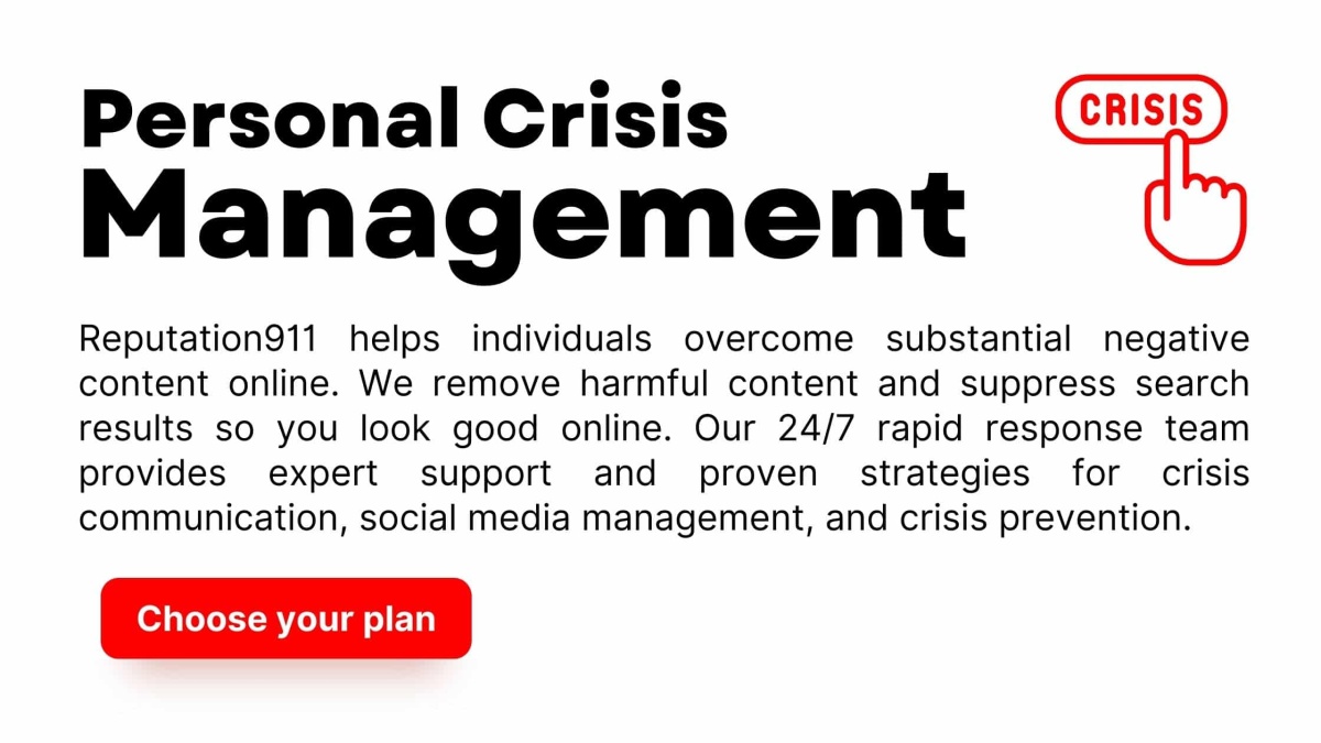 personal reputation crisis management