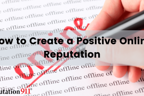 positive online reputation