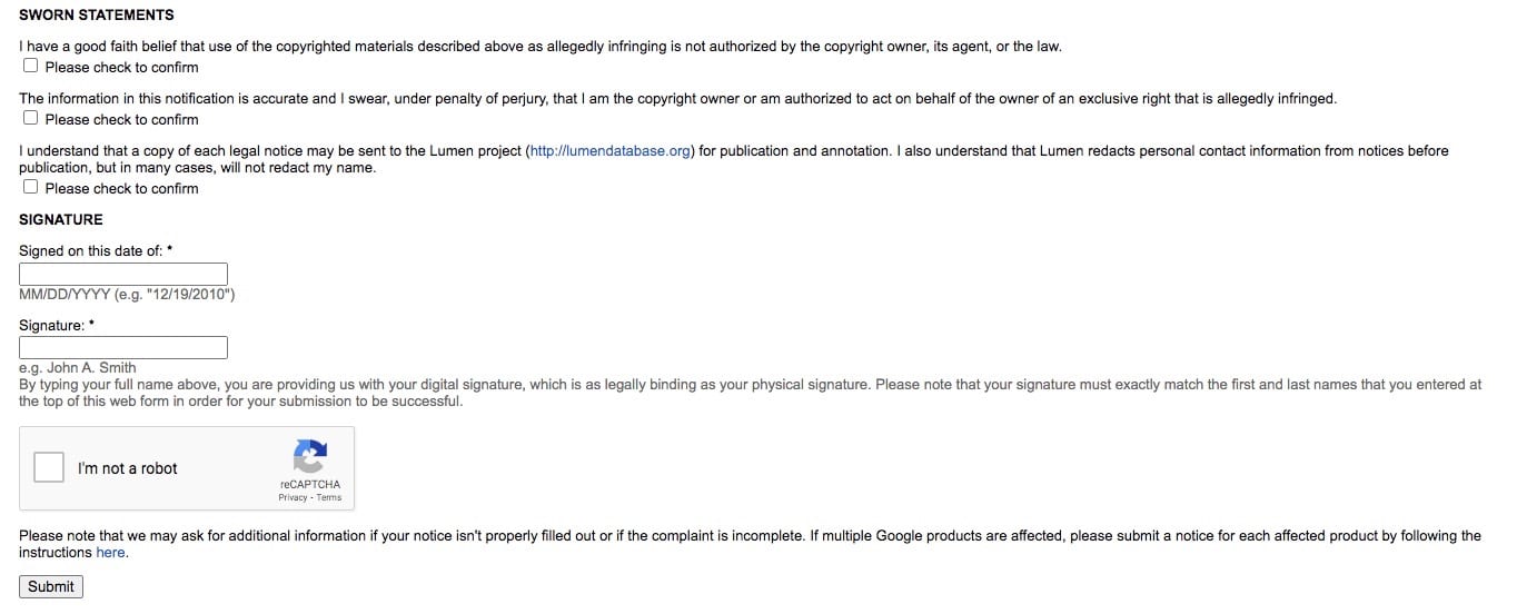 Reputation911 How to Submit a Google DMCA Takedown Notice google DMCA, google dmca takedown, dmca request